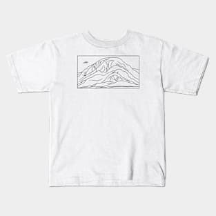 Rust Red Hills Kids T-Shirt